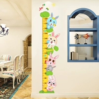 Трехмерный ростомер, наклейка, мультяшные наклейки на стену для детской комнаты, детское съемное украшение для спальни, в 3d формате