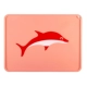 [41x31] Розовый дельфин, распределяя сумку для коллекции