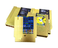 Прямые продажи заводов: Game Card Nes 154/163/405/Bikachu Gold Lating Card, большая цена и отличная цена и отличная цена