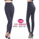 Quần legging cạp cao cạp cao trơn bên ngoài cộng với nhung vừa dày vừa dày ba lớp dày là quần cotton ấm mùa đông - Quần nóng lên