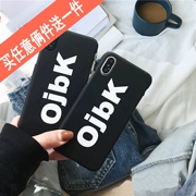 vỏ ojbk Tide thương hiệu 10X của Apple điện thoại iphone6s nam và nữ 8p sáng tạo cá tính 7plus châu Âu và Mỹ tối giản - Phụ kiện điện thoại di động