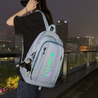 Вместительный и большой школьный рюкзак, ноутбук, водонепроницаемая сумка для отдыха, сумка для путешествий, сумка через плечо, в корейском стиле, простой и элегантный дизайн