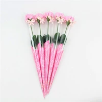 Розовый мыльный цветок