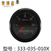 Nhập khẩu ban đầu VDO máy đo tốc độ nhạc cụ nhóm động cơ đồng hồ tốc độ 0-3000 vòng / phút 333-035-010X