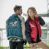 Bay áo khoác nam giới và phụ nữ những người yêu thích áo bông thủy triều thương hiệu Yokosuka thêu áo mùa thu và mùa đông hai mặt mặc dày bên ngoài bím tóc Trang phục Couple