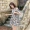 Mùa hè 2019 của phụ nữ phong cách mới eo thon váy nữ phiên bản Hàn Quốc của siêu ngọt ngào sọc ngọt ngào in một cổ áo chữ A - váy đầm