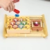 Montessori Mẫu giáo mầm non đồ chơi giáo dục cá từ bắt bắt Clip côn trùng bọ rùa trò chơi vui nhộn 1-3 tuổi Đồ chơi bằng gỗ