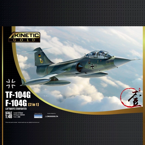 ① Tianli Kinetic K48083 1/48 Немецкий F-104G Fighter