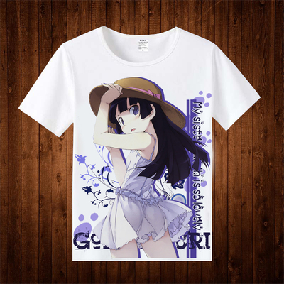 taobao agent My sister cannot be so cute, five more glazed black cat Tong Nai anime T -shirt short sleeve surrounding clothing