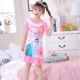 Bộ đồ ngủ cho trẻ em mùa hè mỏng phần cotton ngắn tay cho trẻ em phục vụ tại nhà - Trang phục dành cho cha mẹ và con