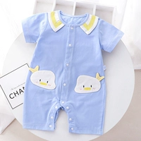 Летняя голубая куртка утенка