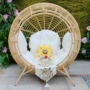 Trẻ em của đạo cụ chụp treo blue bird nest ghế ngoài trời nội thất sân vườn mây sàn chim của tổ ghế đu ghế bàn ghế mini ban công