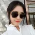 Phiên bản Hàn Quốc của kính râm đa giác chống tia cực tím nữ màu đỏ 2018 mới gương thời trang tròn mặt kính râm đường phố Kính râm