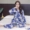 Bộ đồ ngủ kimono Nhật Bản mùa xuân và mùa thu của phụ nữ cotton dài tay Công chúa Nhật Bản dễ thương có thể mặc bên ngoài quần áo phù hợp bộ mặc nhà
