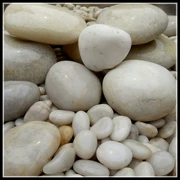 Tự nhiên kích thước màu trắng đánh bóng đá sỏi mưa đá pha lê fish tank đá trang trí sân vườn Su gửi Phong Thủy nguồn cung cấp