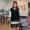 Cao đẳng gió áo len vest nữ mùa thu và mùa đông mới của Hàn Quốc phiên bản của bộ lỏng lẻo nữ sinh viên không tay V-Cổ áo len vest