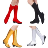 Этнические танцующие туфли подходит для мужчин и женщин, эластичная обувь, высокие сапоги, ботинки