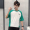 Ulzzang ngắn tay của nam giới lỏng lẻo vài năm điểm tay áo nửa-shirt Hàn Quốc phiên bản của xu hướng sinh viên Harajuku t-shirt bf gió áo sơ mi
