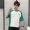 Ulzzang ngắn tay của nam giới lỏng lẻo vài năm điểm tay áo nửa-shirt Hàn Quốc phiên bản của xu hướng sinh viên Harajuku t-shirt bf gió áo sơ mi áo khoác đôi nam nữ