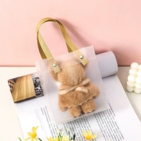 Медведь матовая сумка-хаки