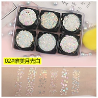 Комбинация 2 красивых лунных белых (6 упаковки)