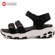 Skechers Skechers Giày của Phụ Nữ 2018 Mùa Hè Mới Thể Thao Giản Dị Dép Bãi Biển Thở 31514-BLK