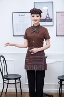 Женские кофейные с короткими рукавами