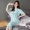 Phiên bản Hàn Quốc của váy ngủ nữ mùa hè dài tay cotton rộng rãi học sinh tươi có thể mặc váy ngủ nữ mùa xuân và mùa thu dài tay dịch vụ tại nhà - Đêm đầm
