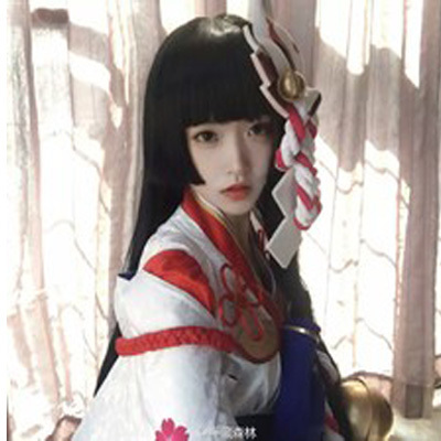 taobao agent Mobile Games Yinyang Shi Shi Shen SR Xue Nu Awakening Monthly Sakura cosplay wig