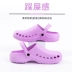 Doctor operating room hole-in-the-wall slippers hospital laboratory intensive care unit nurses men and women waterproof protective toe-toe non-slip shoes 