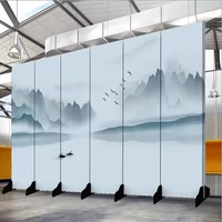 Tùy chỉnh 
            mới theo phong cách Trung Quốc phân vùng màn hình hiên phòng khách phòng ngủ khách sạn hiện đại văn phòng tối giản bao gồm nhà gấp di động vách ngăn vệ sinh bằng nhựa