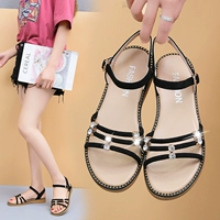 Летние сандалии, универсальная модная нескользящая пляжная обувь, коллекция 2023, в корейском стиле, мягкая подошва