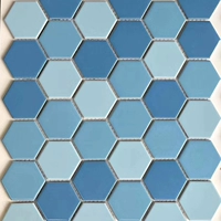 Шестиугольный, три цвета