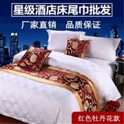 炕 váy mới khách sạn Trung Quốc cờ giường khách sạn khăn trải giường khăn trải giường khăn trải giường trang trí giường ngủ - Trải giường
