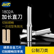 Lưỡi dao Chuanmu Dao dao số lớp Dao dài thẳng 1 2 * 1 4 lưỡi với dao phay thẳng 1802A