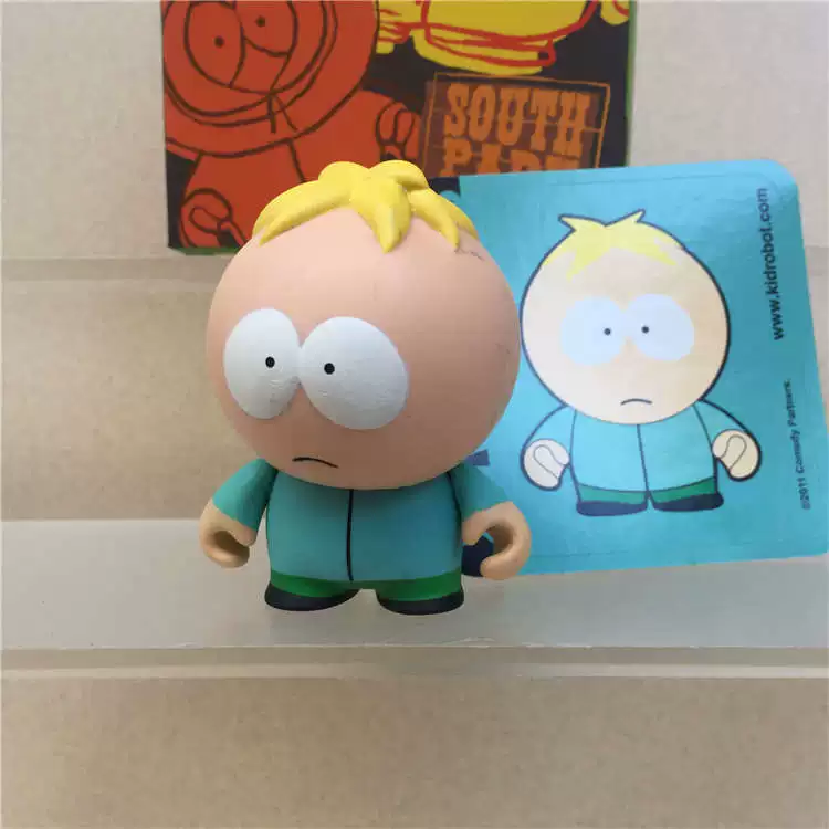 Виниловая фигурка (Kidrobot) Southern Park 1-го поколения — Paradise Park / Fatty Kenny, ПВХ 6–7 см