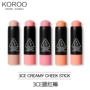 Hàn Quốc 3CE má hồng dính kem má hồng kem rouge sửa chữa mặt sáng tại chỗ má hồng 3ce 6 ô