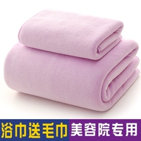 Супер густое полотенце светло -фиолетовое