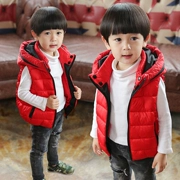 Áo vest bé trai cotton mùa thu đông 2018 Áo vest trẻ em mới mặc phiên bản Hàn Quốc cho bé vest vest