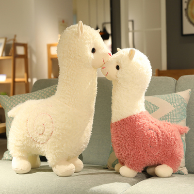taobao agent Cute alpaca doll plush toy, soothing doll, lamb cloth doll birthday gift girl pillow boys