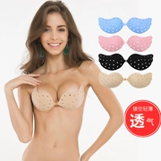 Cave bra phần mỏng silicone vô hình áo ngực thoáng khí dán ngực váy cưới thu thập núm vú ngực lớn mỏng nude