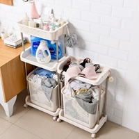 Японская большая корзина для белья, пластиковая игрушка, система хранения, корзина для хранения