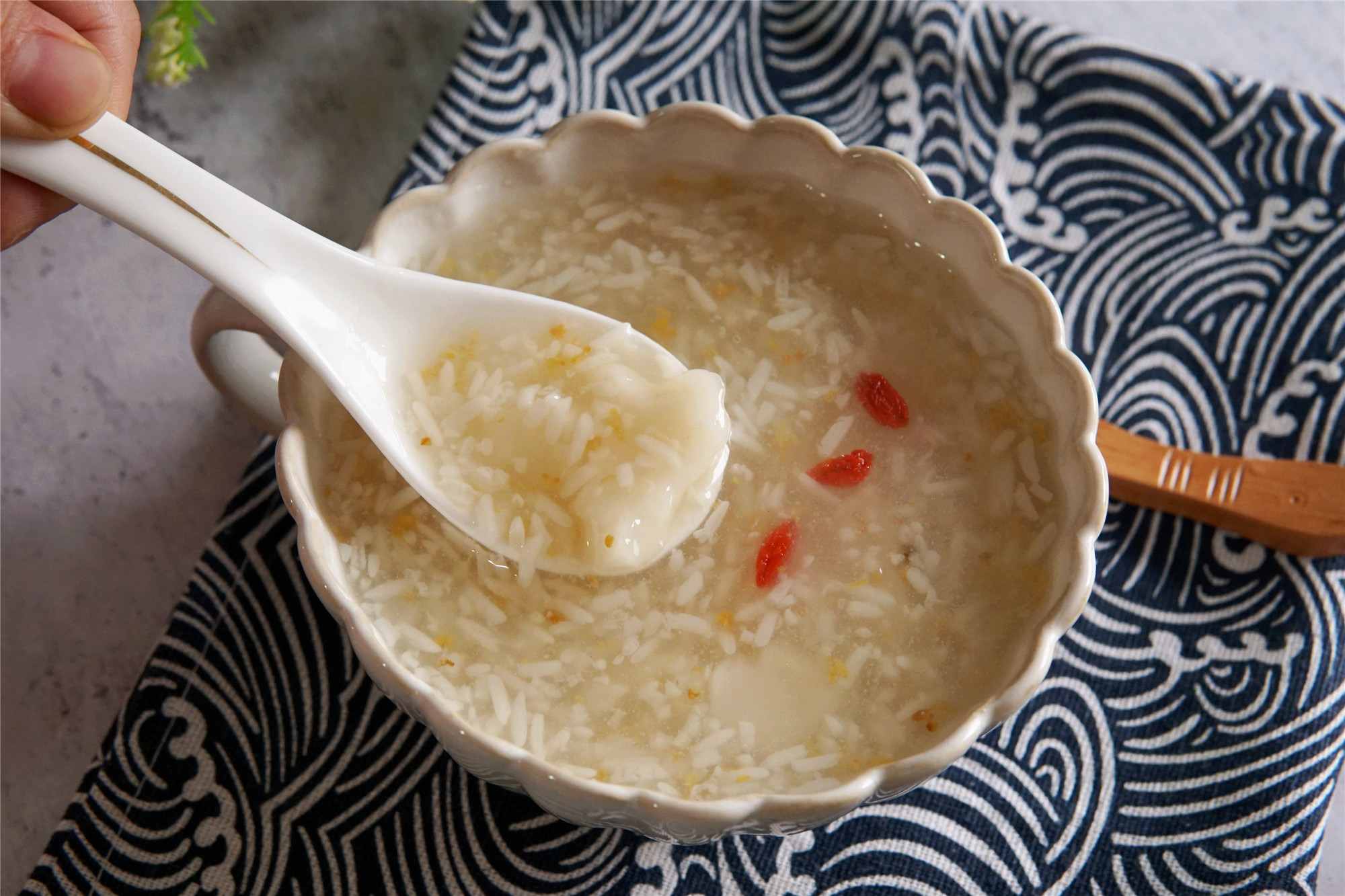 用米酒做汤这一步不要省甜蜜又浓稠