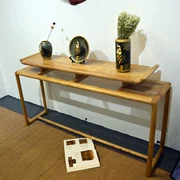 Gỗ rắn mới Trung Quốc hiên bàn hiện đại tối giản trường hợp cổ hiển thị kệ cho bảng tường dải dài hẹp bàn đồ nội thất - Bàn / Bàn