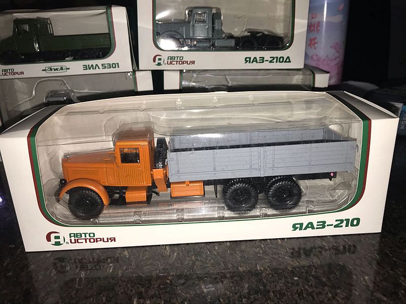 RA3-2101 : 43 alloy automobile Model The former Soviet Union Russia truck fire engine 1301 Collection a decoration truck