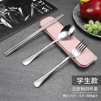 Детская ложка, вилка, палочки для еды