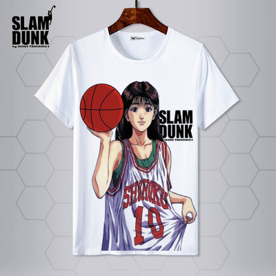 taobao agent Slam Dunk Master T -shirt Sakuragi Flower Road Akagi Haruki Anime Basketball Male and Women Students Short -sleeved T -shirts
