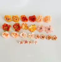 Оранжево-красный