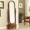 Gương gỗ nguyên khối Gương dài đơn giản Gương phòng ngủ đơn giản Gương gương Áo nước Mỹ lắp gương gương sàn - Gương gương decor treo tường