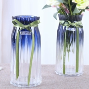 Sáng tạo châu Âu gradient thủy tinh bình thủy canh cây xanh lily lily sao bình hoa phòng khách cắm hoa - Vase / Bồn hoa & Kệ